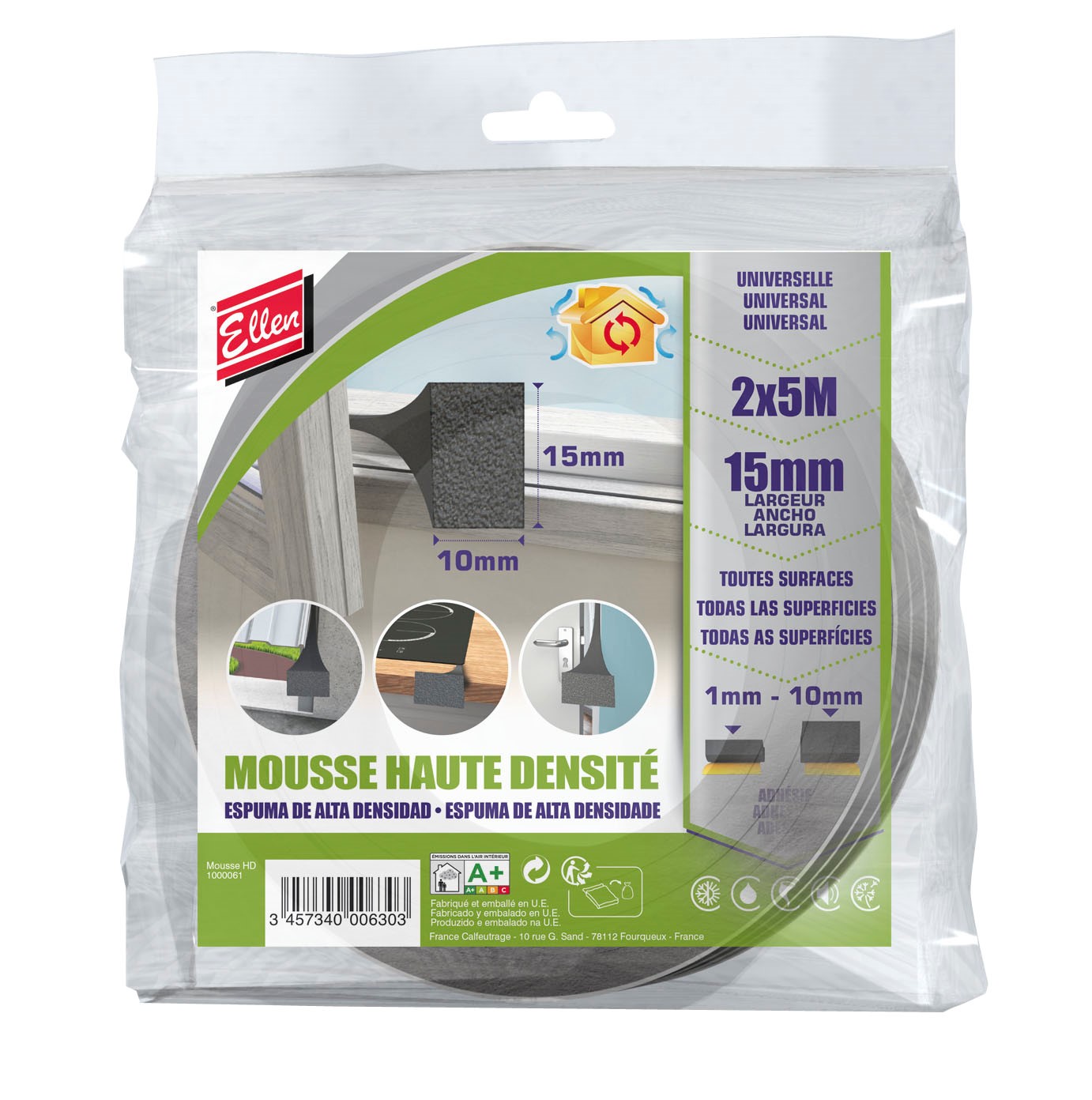 Mousse haute densité 2x5M